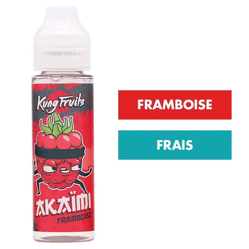 E-liquide Akaïmi 50 mL - Kung Fruits — Cloud Vapor - Kung Fruits