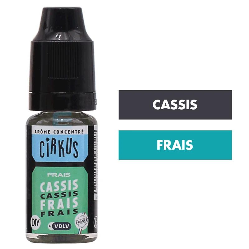 Arôme Cassis Frais - Cirkus (VDLV) — VDLV - Arômes Cirkus