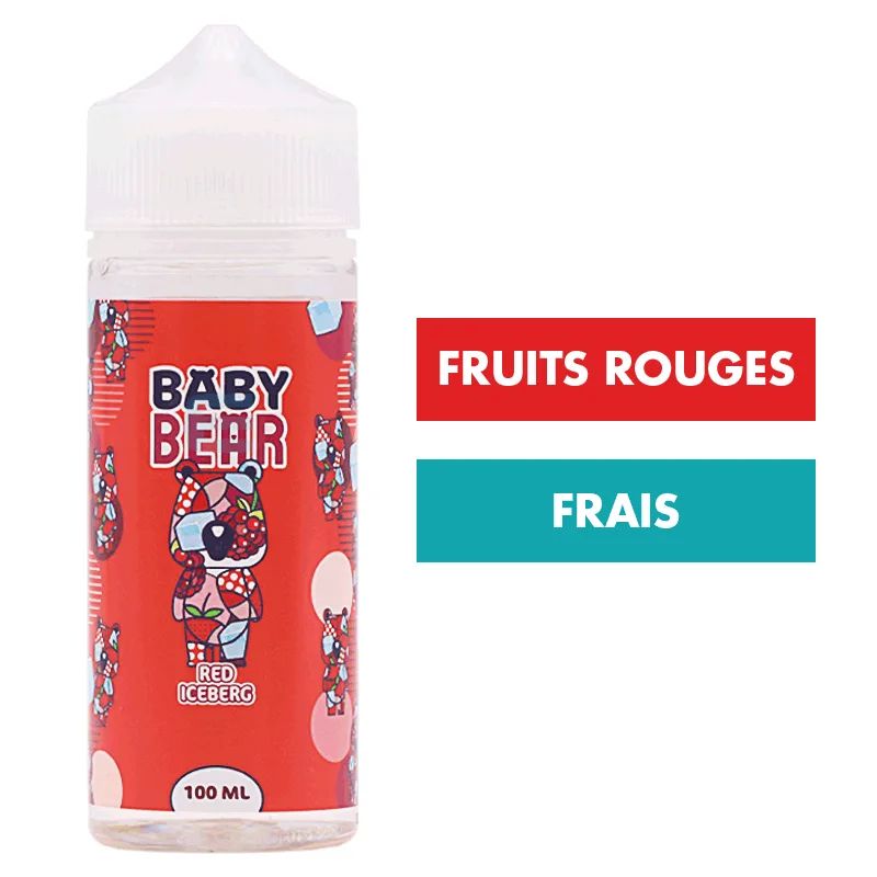E-liquide Red Iceberg 100 mL - Baby Bear