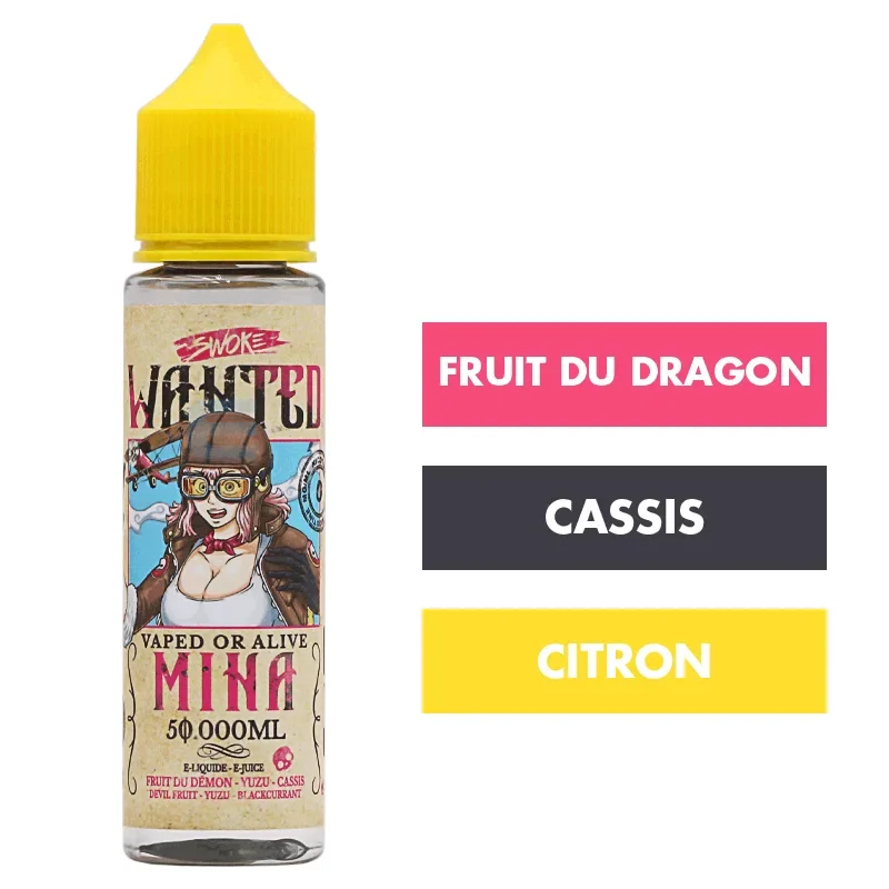E-liquide Mina 50 mL - Wanted (Swoke)