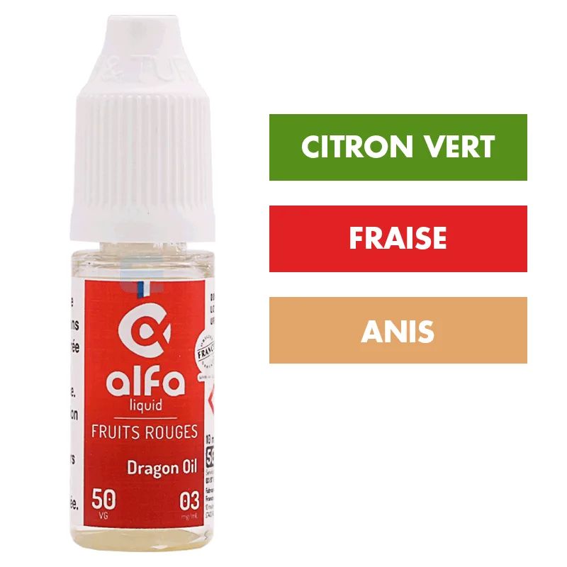 E-liquide Dragon Oil (50 VG) 10 mL - Alfaliquid — Alfaliquid - 50VG