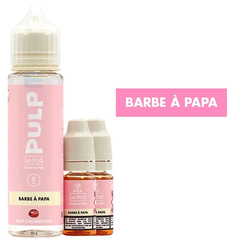 E-liquide Barbe à Papa 60 mL - Pulp Le Pod — vue 2