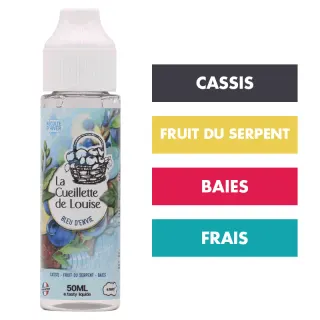E-liquide Bleu d'Envie (Hiver) 50 mL - La Cueillette de Louise (E.Tasty) — E.Tasty - La Cueillette de Louise