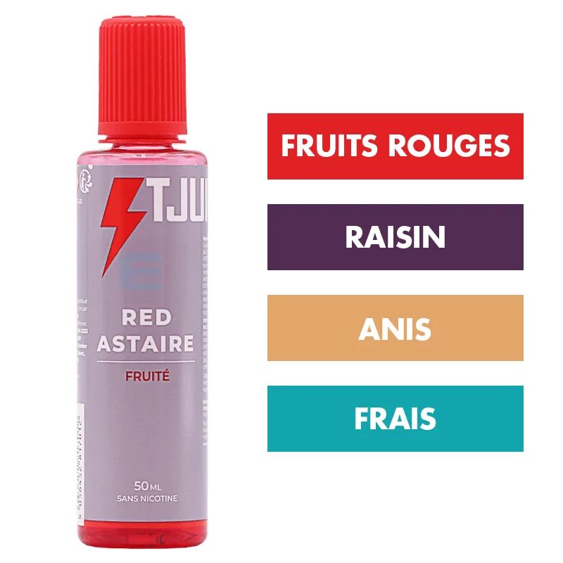 E-liquide Red Astaire 50 mL - Tjuice — T-Juice