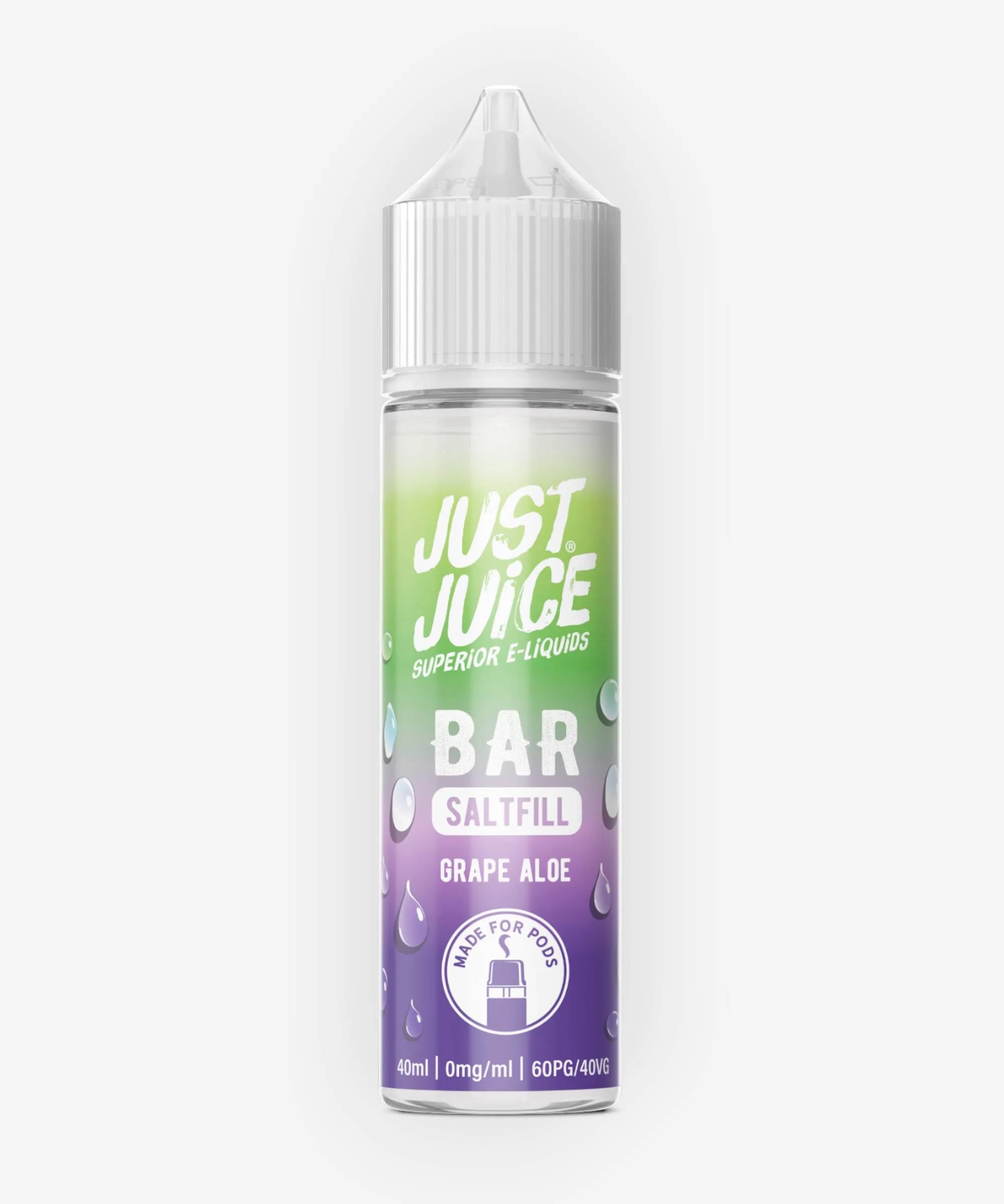 E-liquide Grape Aloe 40 mL - Bar Saltfill (Just Juice) — Just Juice - Bar Saltfill