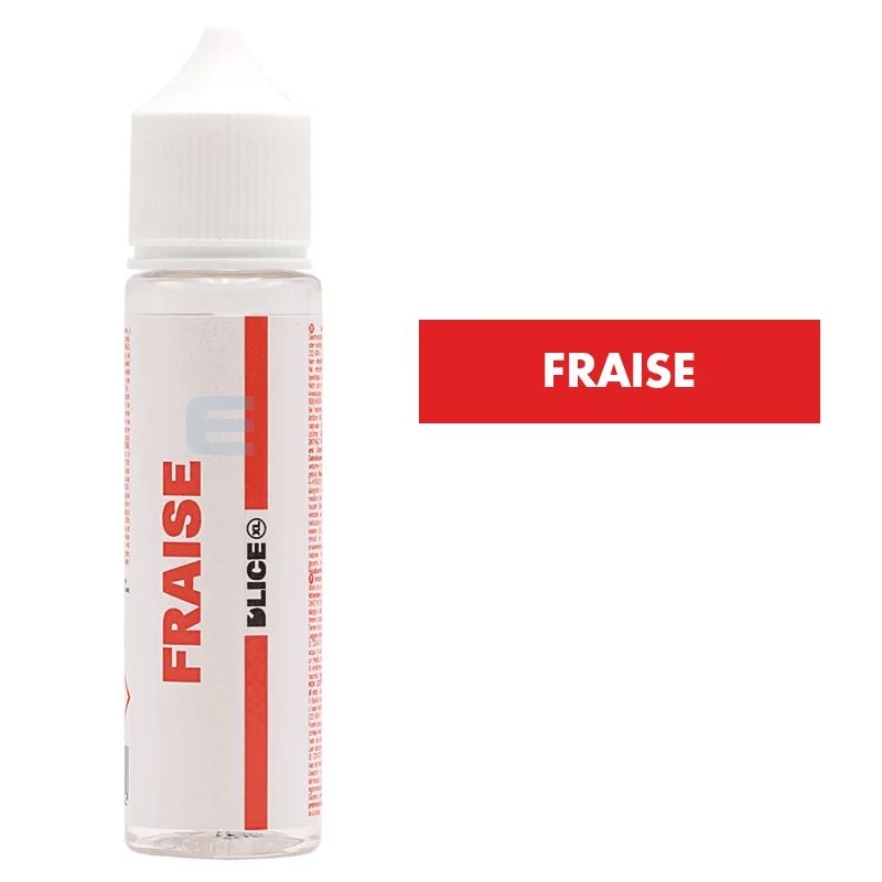 E-liquide Fraise 50 mL - Dlice — D'lice