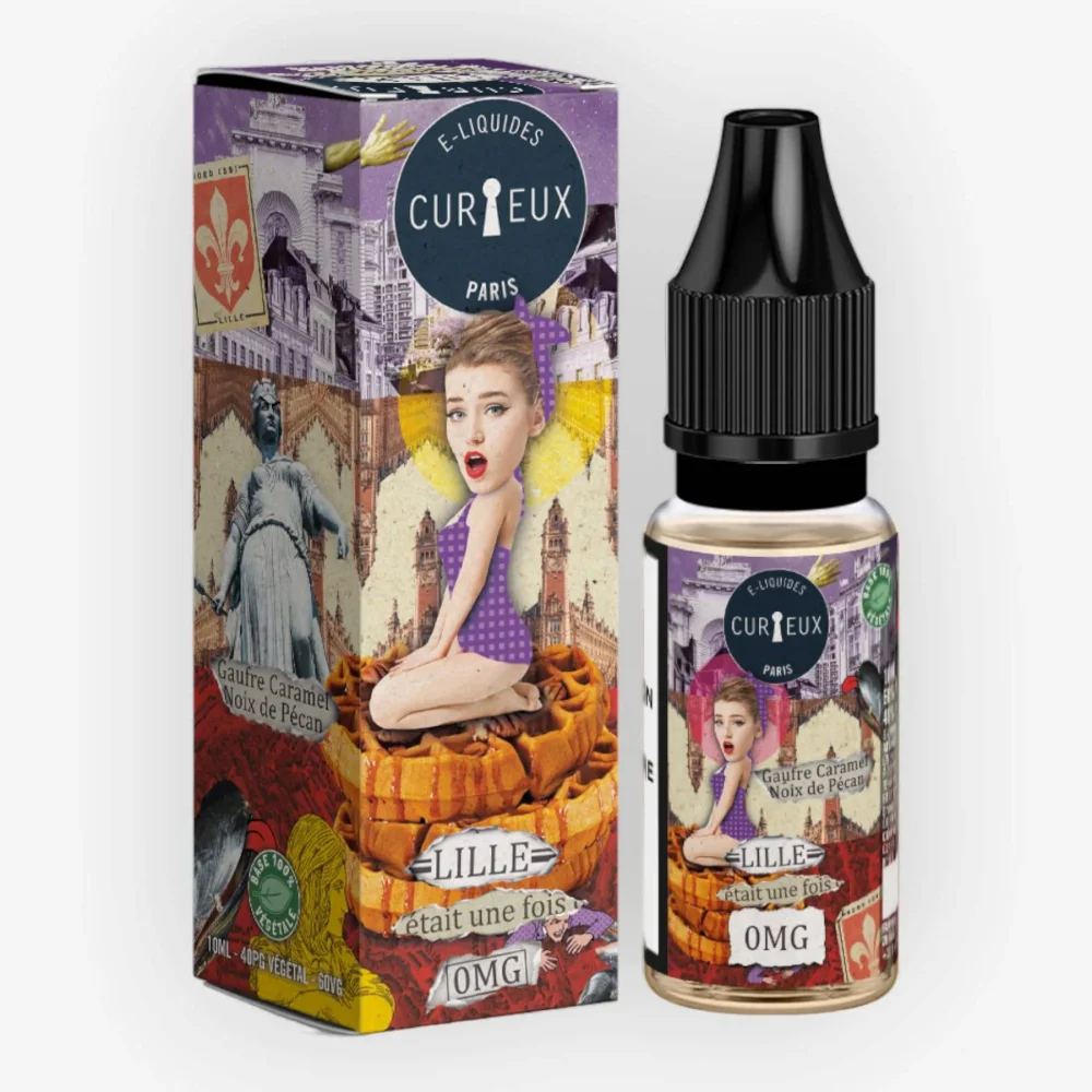 E-liquide Lille Etait Une Fois 10 mL - Hexagone (Curieux)