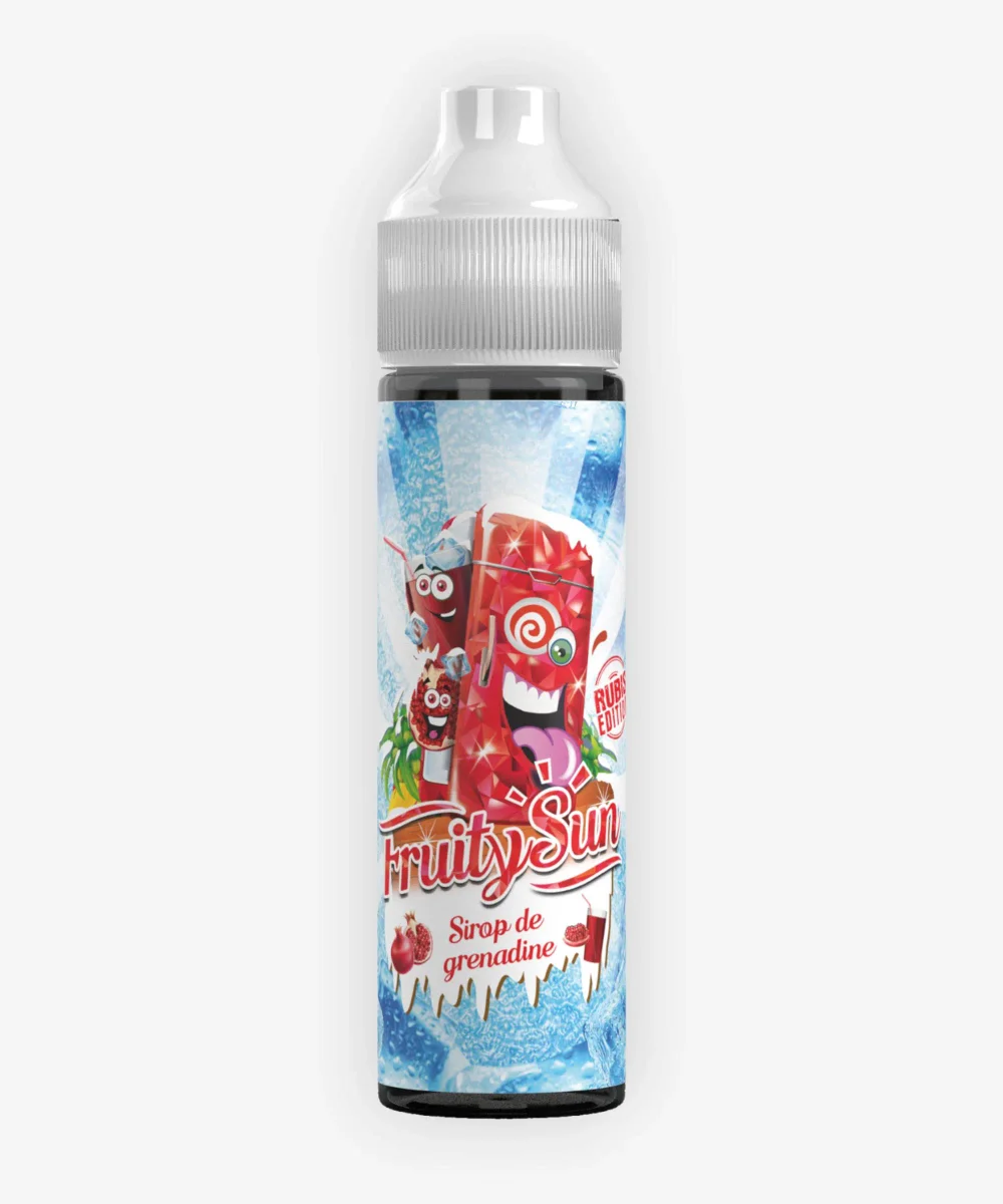 E-liquide Sirop De Grenadine 50 mL - Fruity Sun