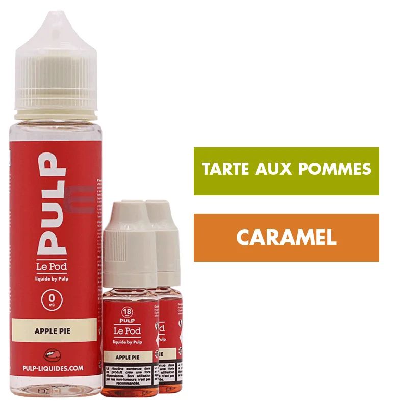 E-liquide Apple Pie 60 mL - Pulp Le Pod — vue 2