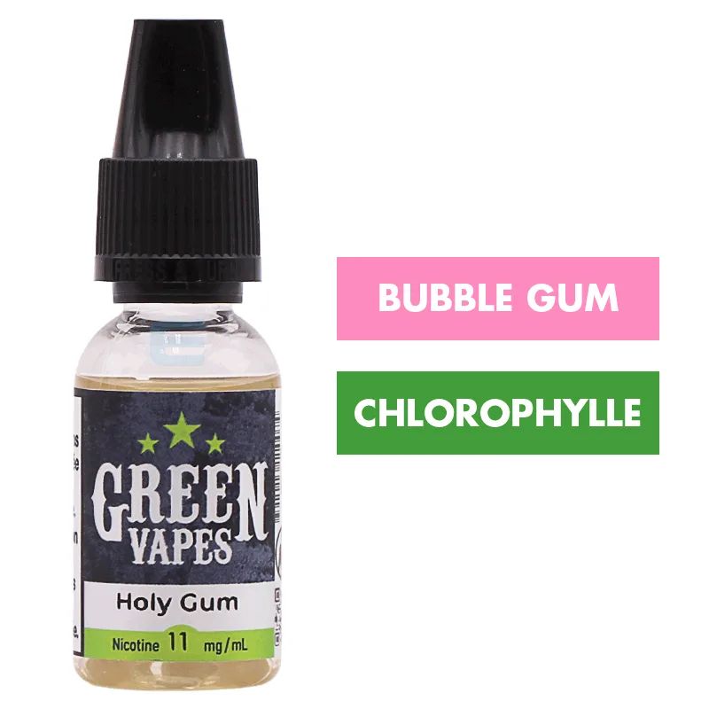 E-liquide Holy Gum 10 mL - Green Vapes — Green Vapes - Classique
