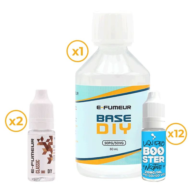 Pack DIY Classic M 220 mL - E-FUMEUR — vue 4