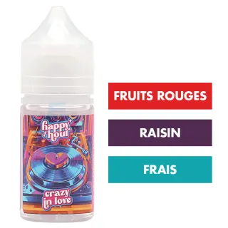 Concentré Crazy in Love 30 mL - Happy Hour — Happy Hour - Arômes DIY