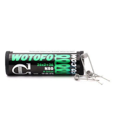 Coils Dual Core Fused Clapton (x10) - Wotofo — vue 2