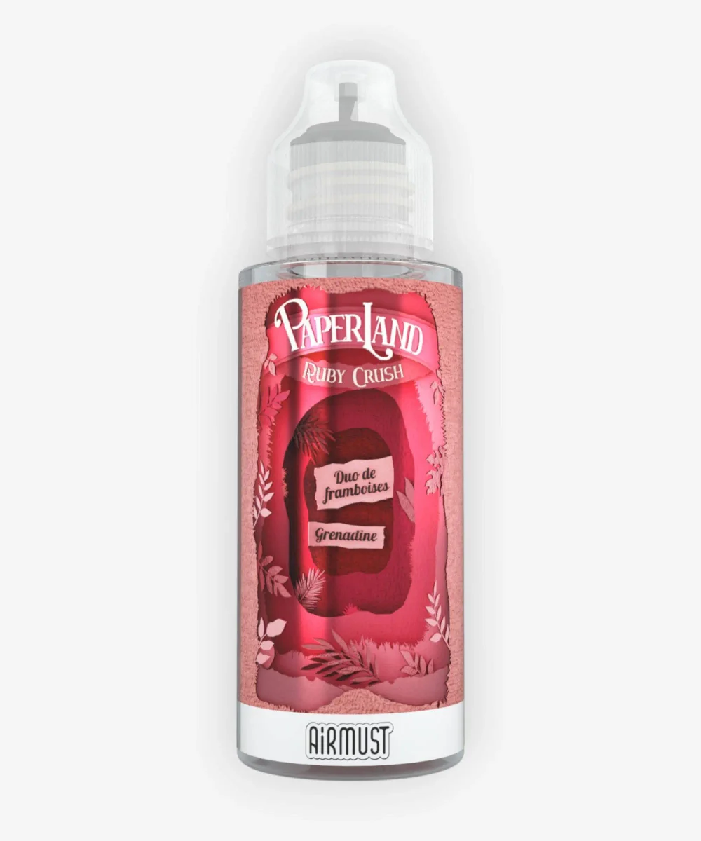 E-liquide Ruby Crush 100 mL - Paperland Airmust