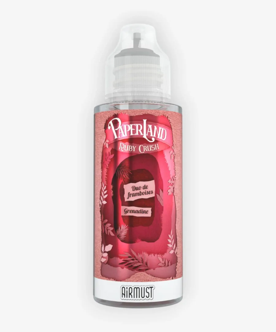 E-liquide Ruby Crush 100 mL - Paperland Airmust