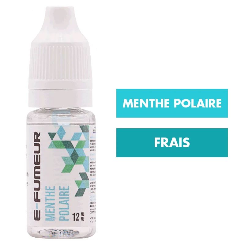 E-liquide Menthe Polaire 10 mL - E-FUMEUR — E-Fumeur - E-liquides