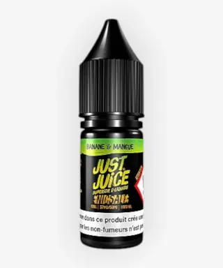 E-liquide Banane Mangue Nic Salt 10 mL - Just Juice
