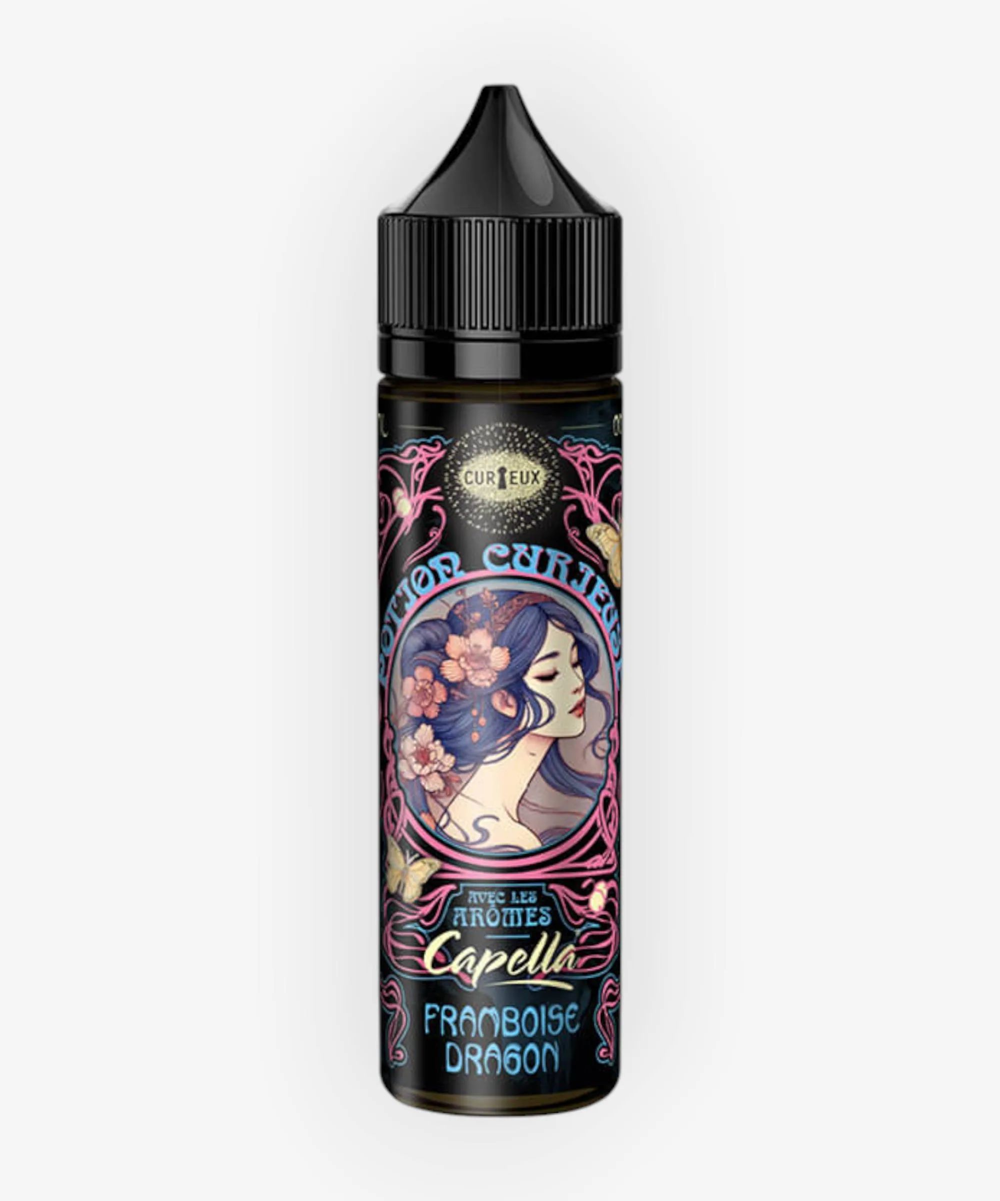 E-liquide Framboise Dragon 50 mL - Potion Curieuse Curieux — Curieux - Potion curieuse