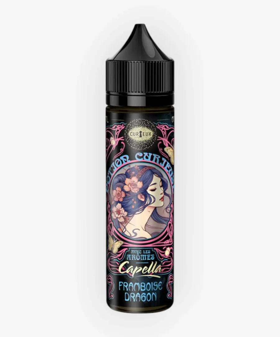 E-liquide Framboise Dragon 50 mL - Potion Curieuse Curieux