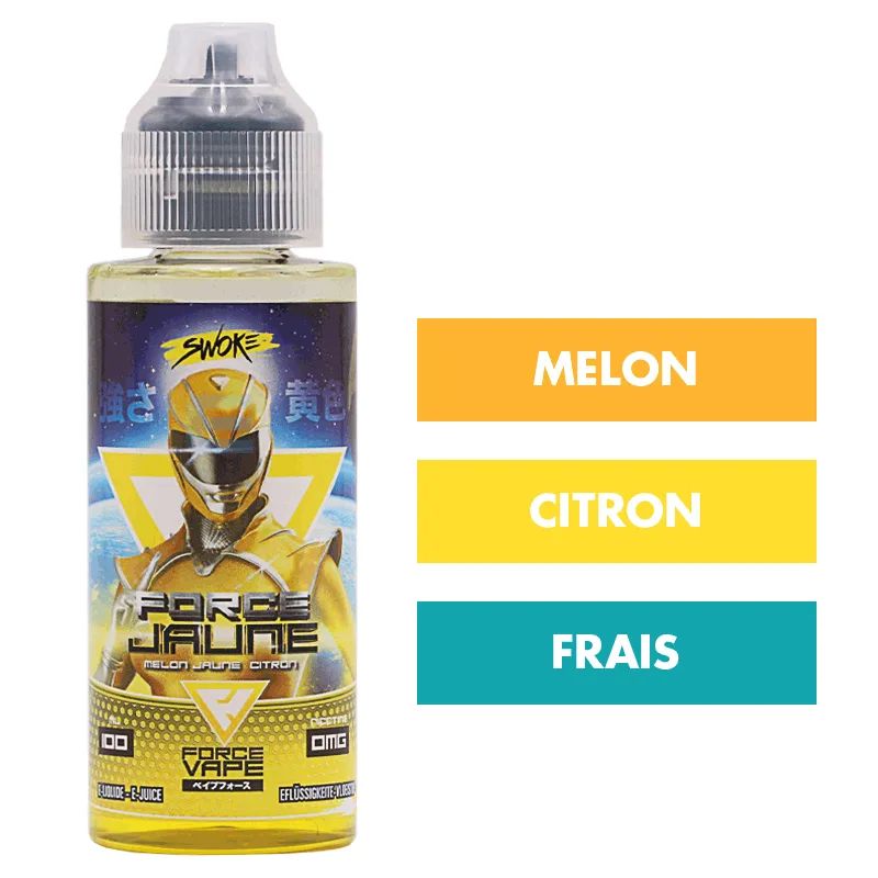 E-liquide Force Jaune 100 mL - Force Vape (Swoke) — Swoke - Force Vape