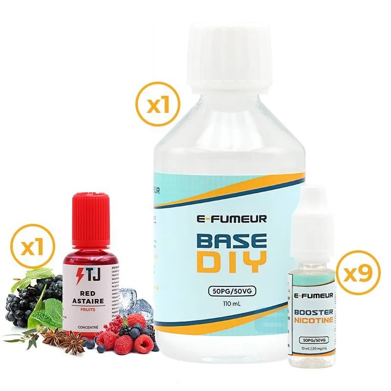 Pack DIY Red Astaire 230 mL - Tjuice — vue 3