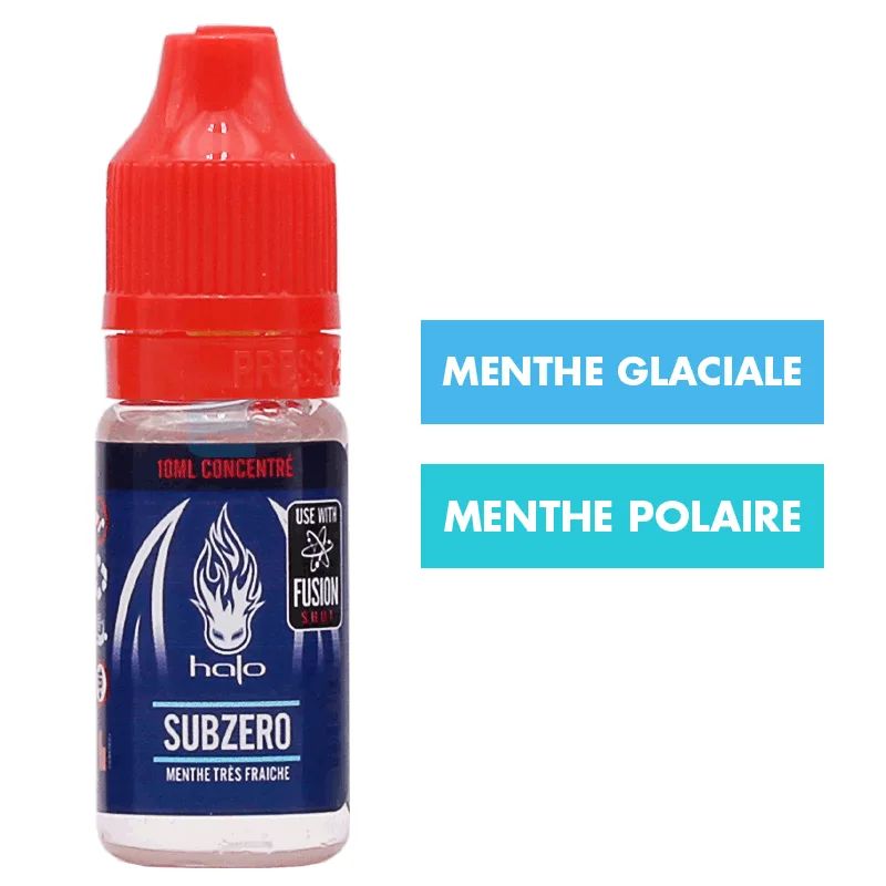 Concentré SubZero 10 mL - Halo — Halo - Arômes DIY