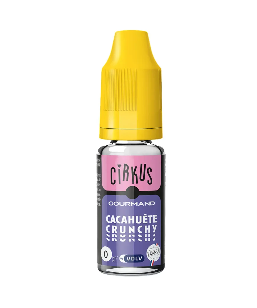 E-liquide Cacahuète Crunchy 10 mL - Cirkus VDLV