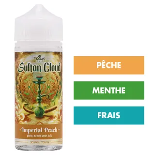 E-liquide Imperial Peach 100 mL - Sultan Cloud (Le French Liquide) — Le French Liquide - Sultan Cloud