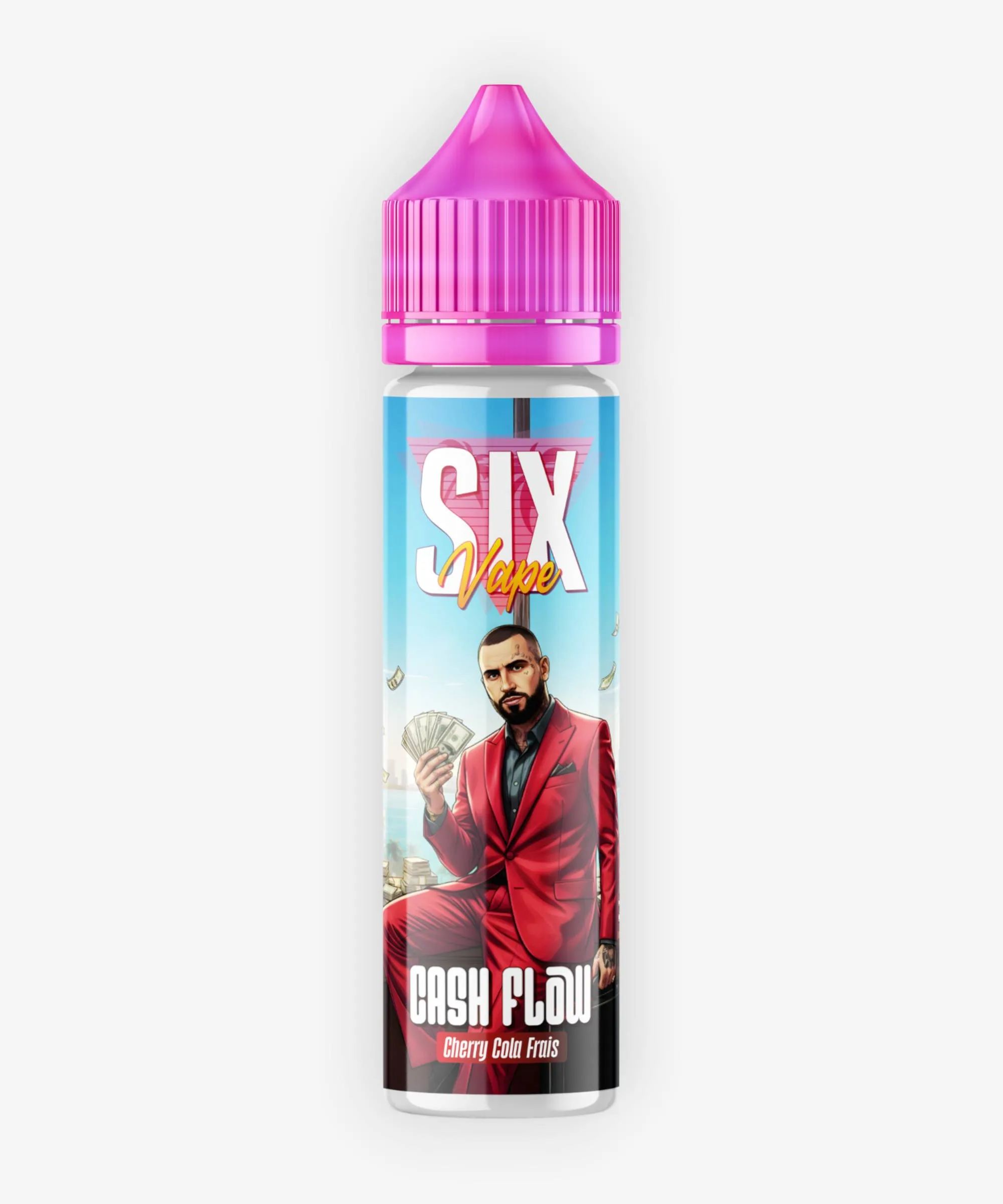 E-liquide Cash Flow 50 mL - Six Vape (Roykin)