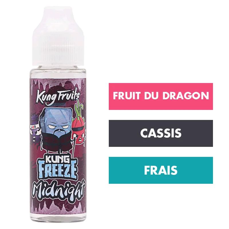 E-liquide Midnight 50 mL - Kung Freeze — Cloud Vapor - Kung Freeze