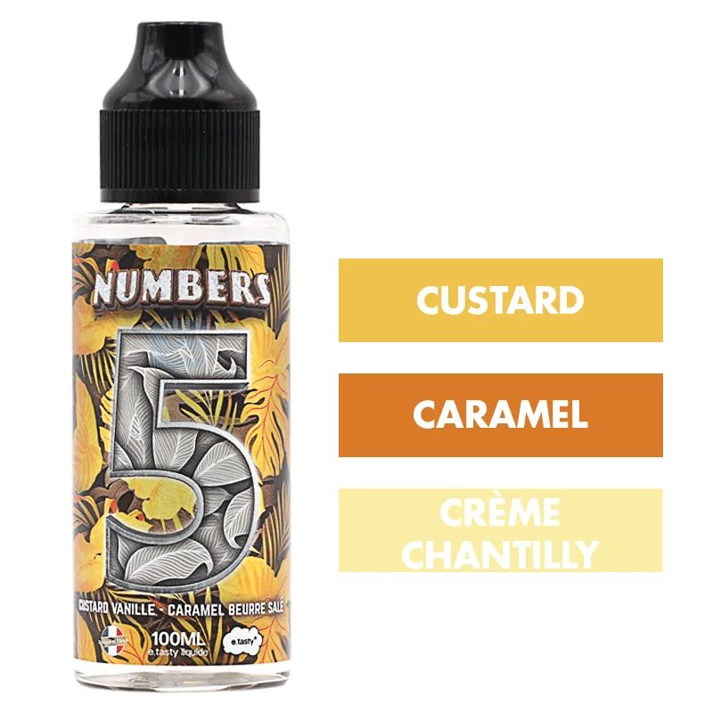 E-liquide Numbers 5 100 mL - Numbers (E.Tasty) — E.Tasty - Numbers