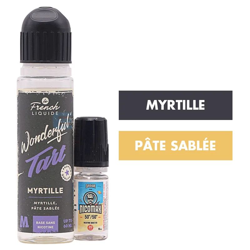 E-liquide Myrtille 60 mL - Wonderful Tart (Le French Liquide) — Le French Liquide - Wonderful Tart