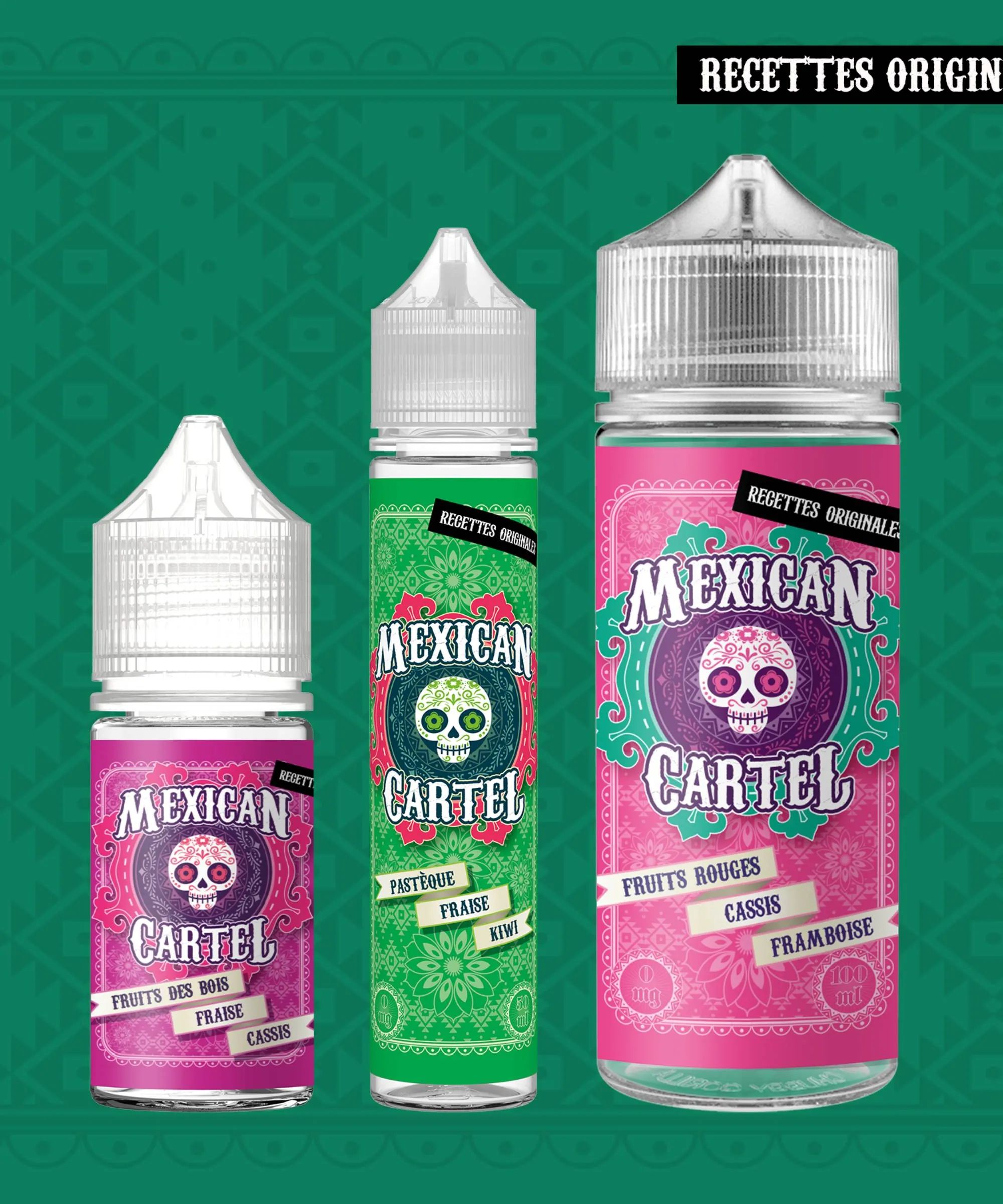 E-liquide Mangue Grenadine Goyave 50 mL - Mexican Cartel — vue 2