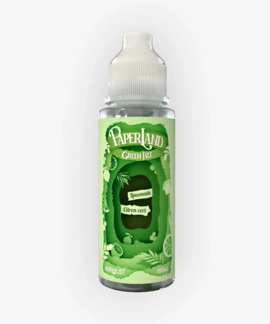 E-liquide Green Fizz 100 mL - Paperland Airmust