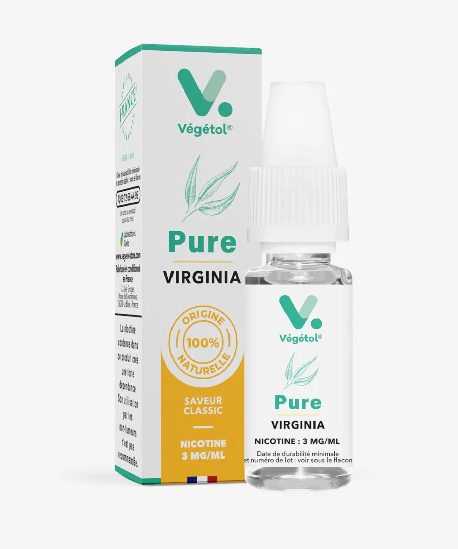 E-liquide Virginia 10 mL - Végétol Pure