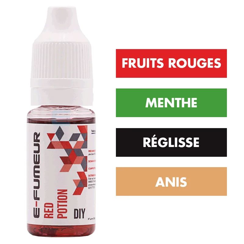 Concentré Red Potion 10 mL - E-FUMEUR
