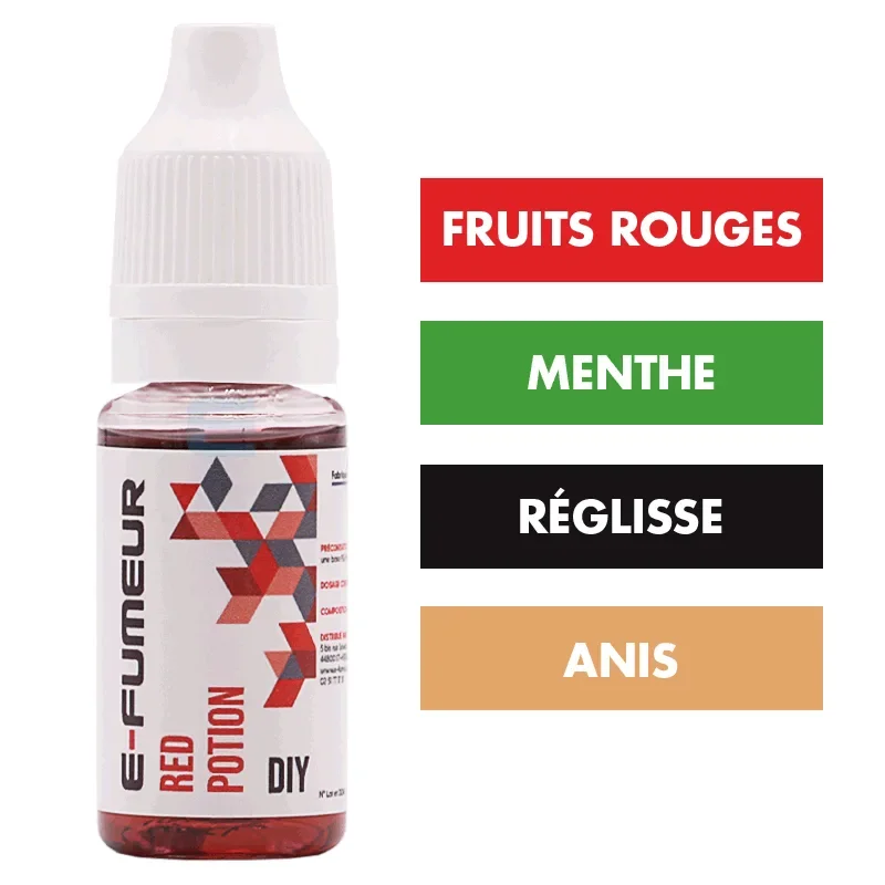 Concentré Red Potion 10 mL - E-FUMEUR