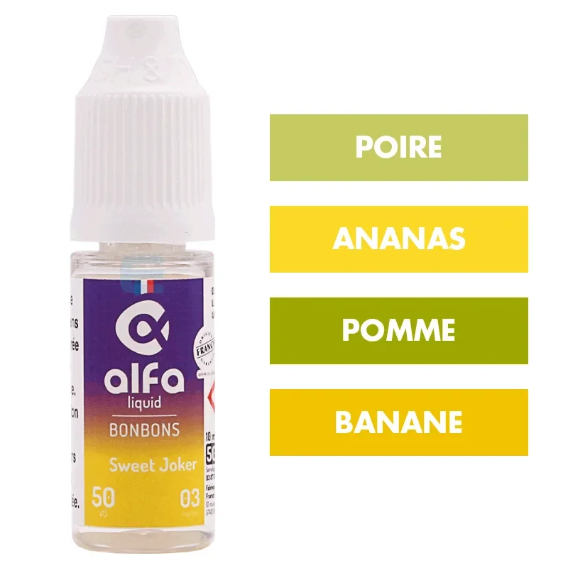 E-liquide Sweet Joker (50 VG) 10 mL - Alfaliquid