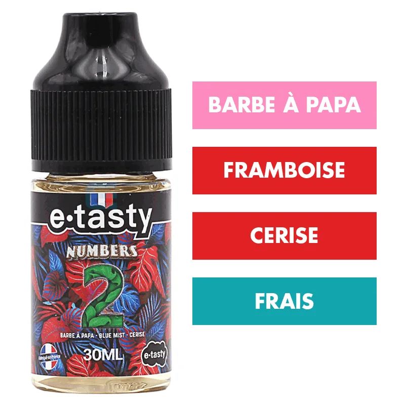 Concentré Numbers 2 30 mL - Numbers (E.Tasty) — E.Tasty - Arômes Numbers