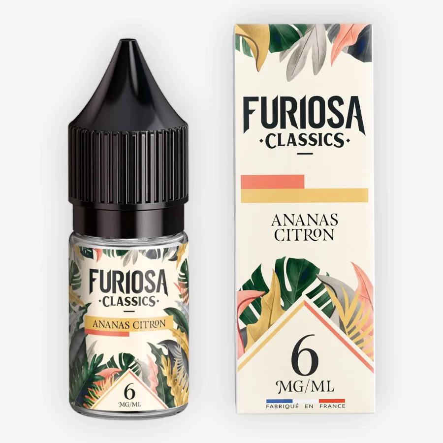 E-liquide Ananas Citron 10 mL - Furiosa Classics