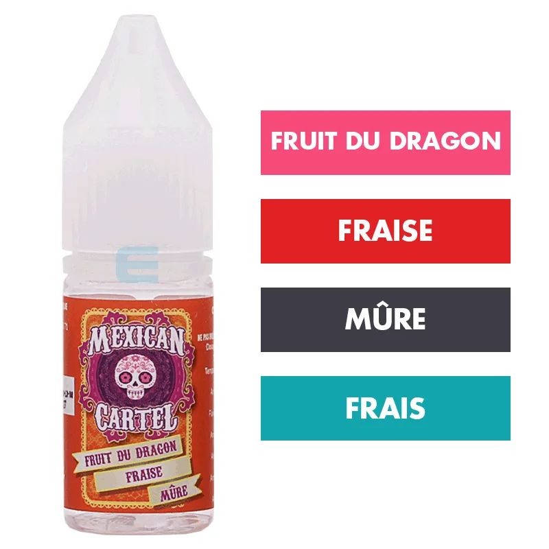 Concentré Fruit du Dragon Fraise Mûre - Mexican Cartel — Mexican Cartel - Arômes DIY