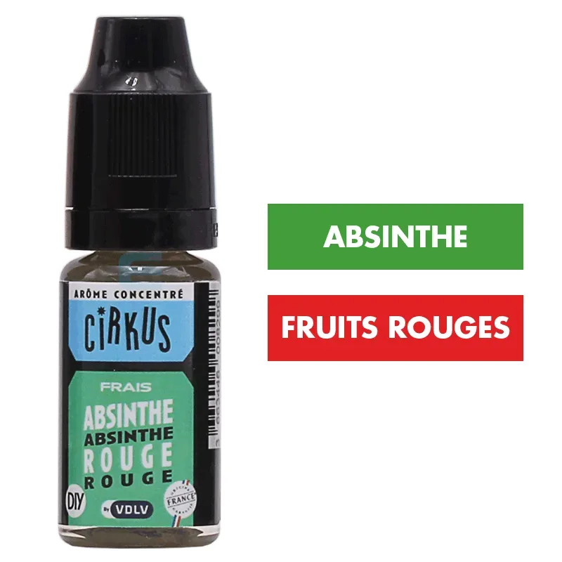 Arôme Absinthe Rouge 10 mL - Cirkus (VDLV)