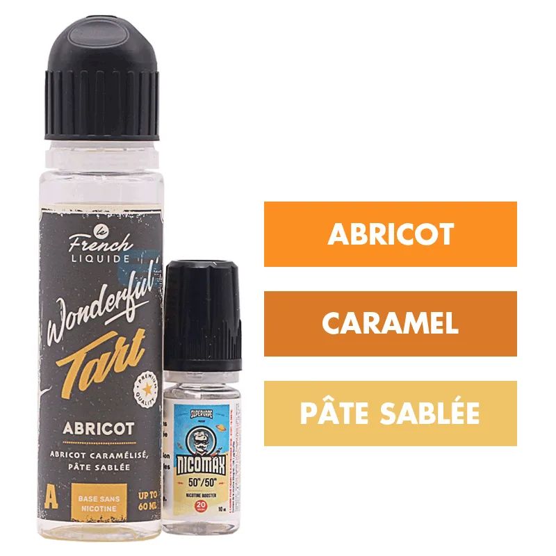 E-liquide Abricot 60 mL - Wonderful Tart (Le French Liquide) — Le French Liquide - Wonderful Tart