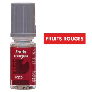 E-liquide Fruits Rouges 10 mL - Dlice — D'lice