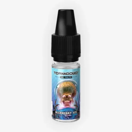 E-liquide Blueberry Ice Nic Salts 10 mL - Tornadoliq Gobar