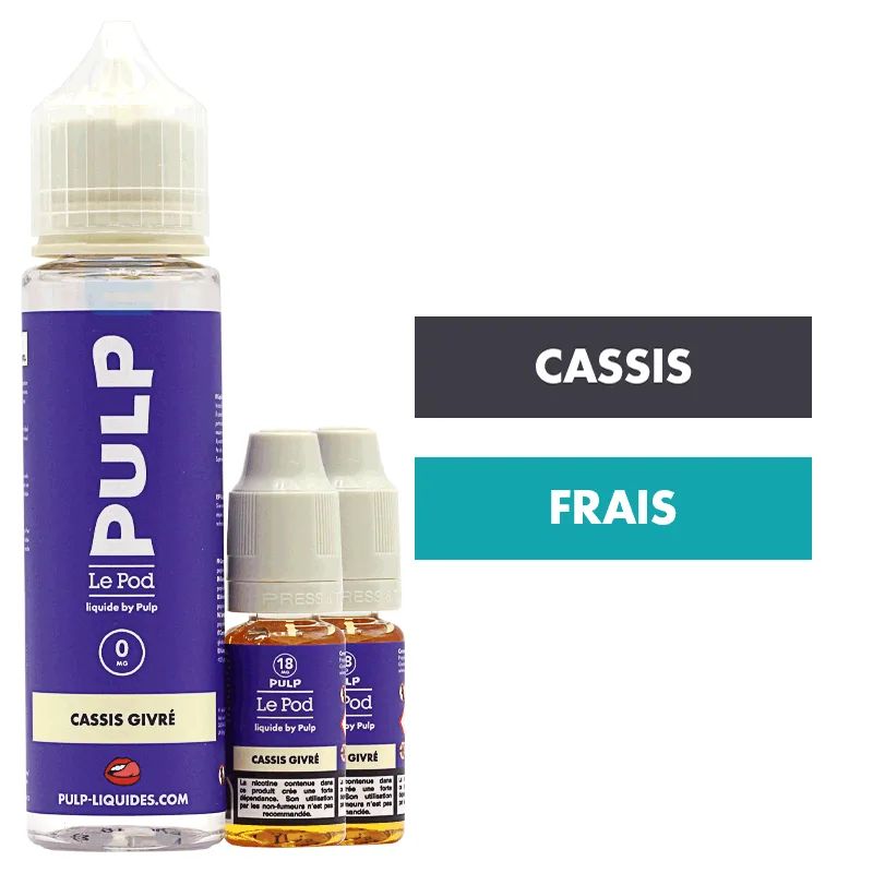 E-liquide Cassis Givré 60 mL - Pulp Le Pod — vue 2