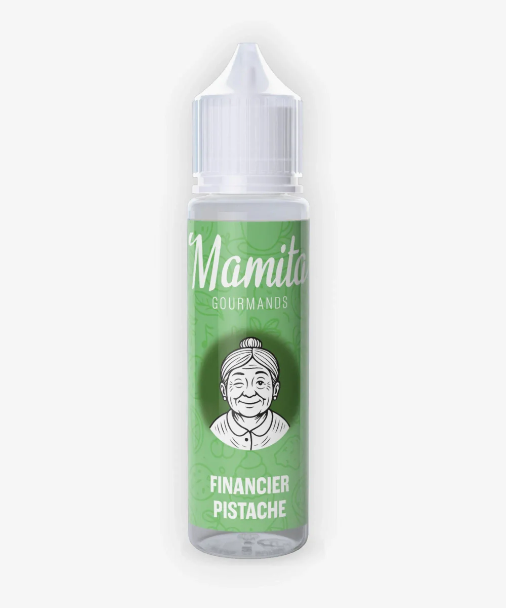 E-liquide Financier Pistache 50 mL - Mamita Biarritz Lab