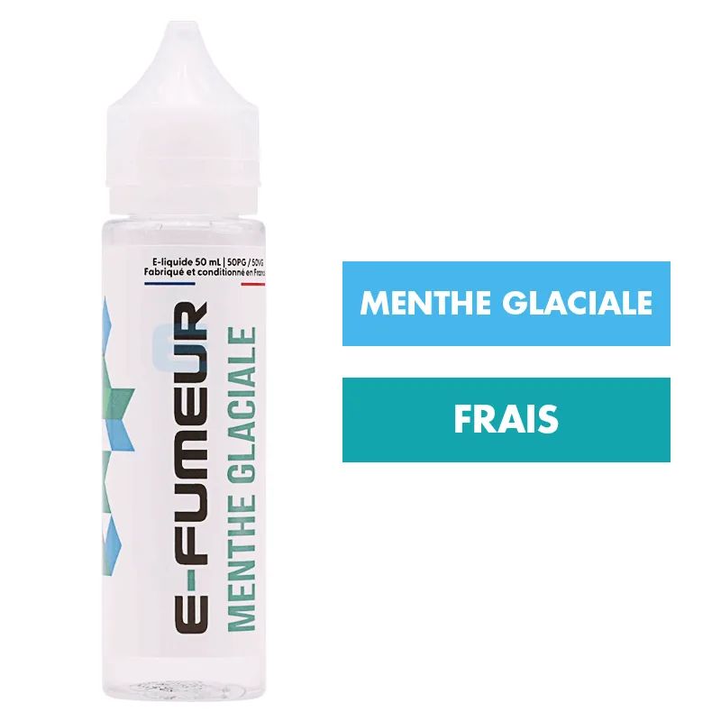 E-liquide Menthe Glaciale 50 mL - E-FUMEUR — E-Fumeur - E-liquides