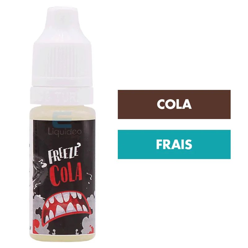 E-liquide Freeze Cola 10 mL - Freeze (Liquideo) — Liquideo - Freeze