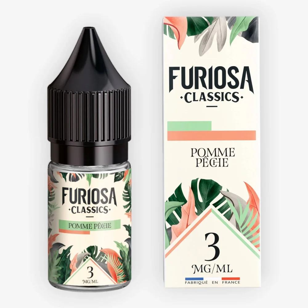 E-liquide Pomme Peche 10 mL - Furiosa Classics